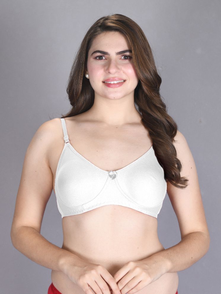     			lux venus White Cotton Non Padded Women's T-Shirt Bra ( Pack of 1 )