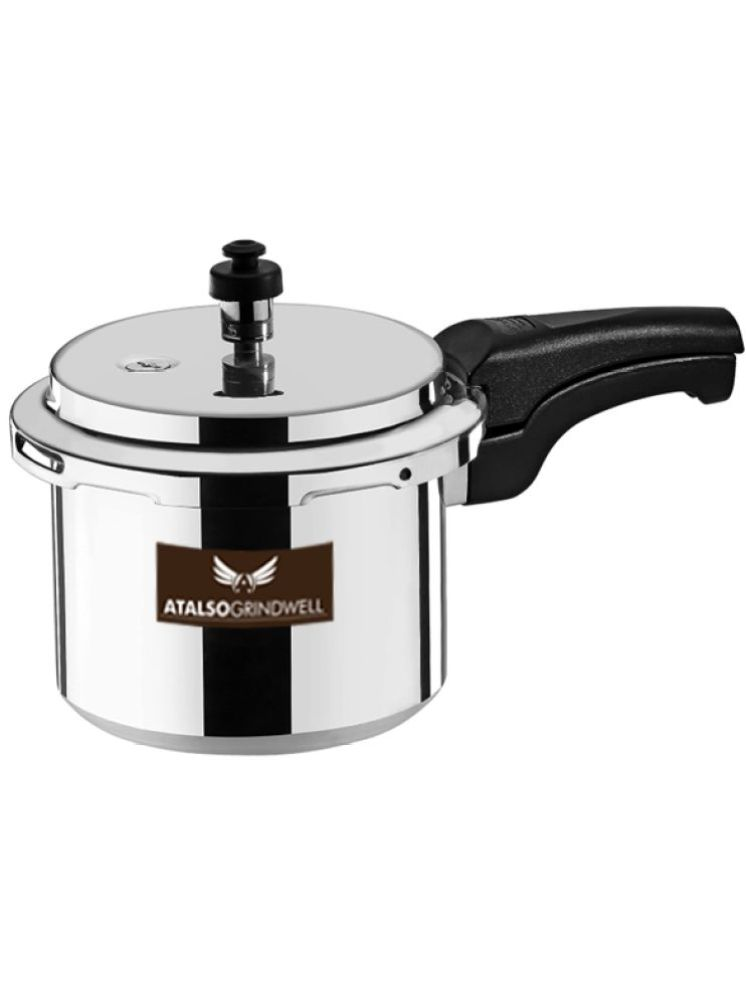     			Atalso REGULAR 3 LTR COOKER 3 L Stainless Steel OuterLid Pressure Cooker With Induction Base