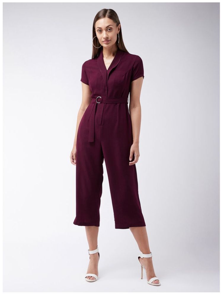     			Miss Chase Purple Polyester Regular Fit Women's Jumpsuit ( Pack of 1 )