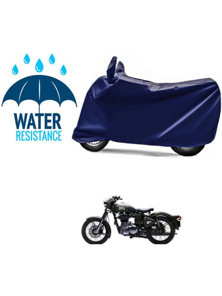     			RONISH Bike Body Cover for Royal Enfield All Bike Models ( Pack of 1 ) , Blue