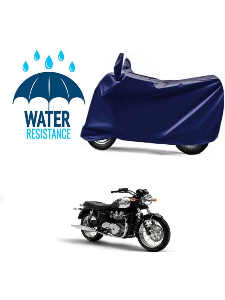     			RONISH Bike Body Cover for Triumph Bonneville T100 ( Pack of 1 ) , Blue