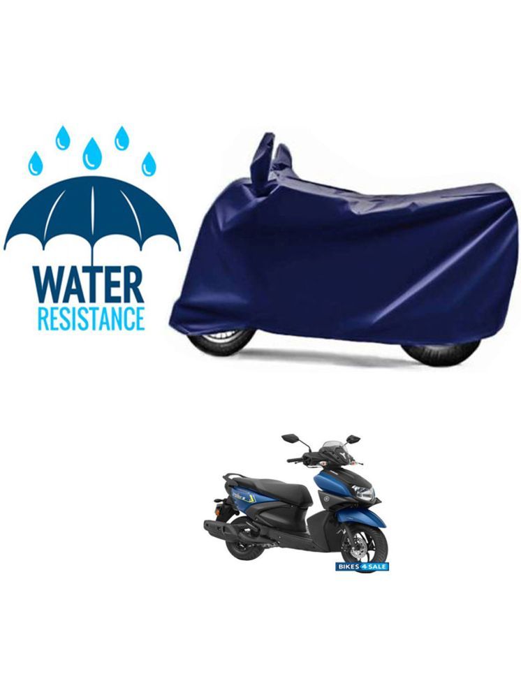     			RONISH Bike Body Cover for Yamaha Ray ZR Disc ( Pack of 1 ) , Blue