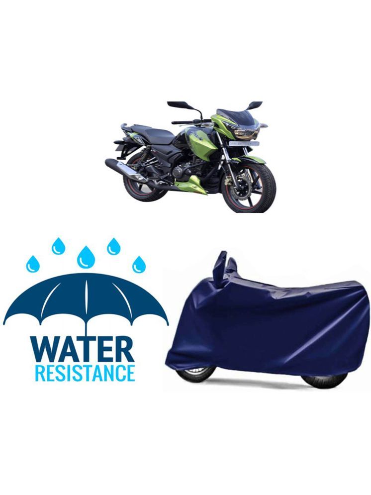     			RONISH Bike Body Cover for TVS Apache 150 ( Pack of 1 ) , Blue