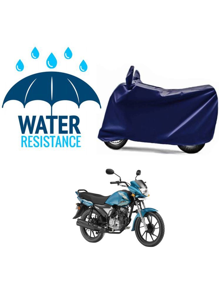     			RONISH Bike Body Cover for Yamaha Saluto RX ( Pack of 1 ) , Blue