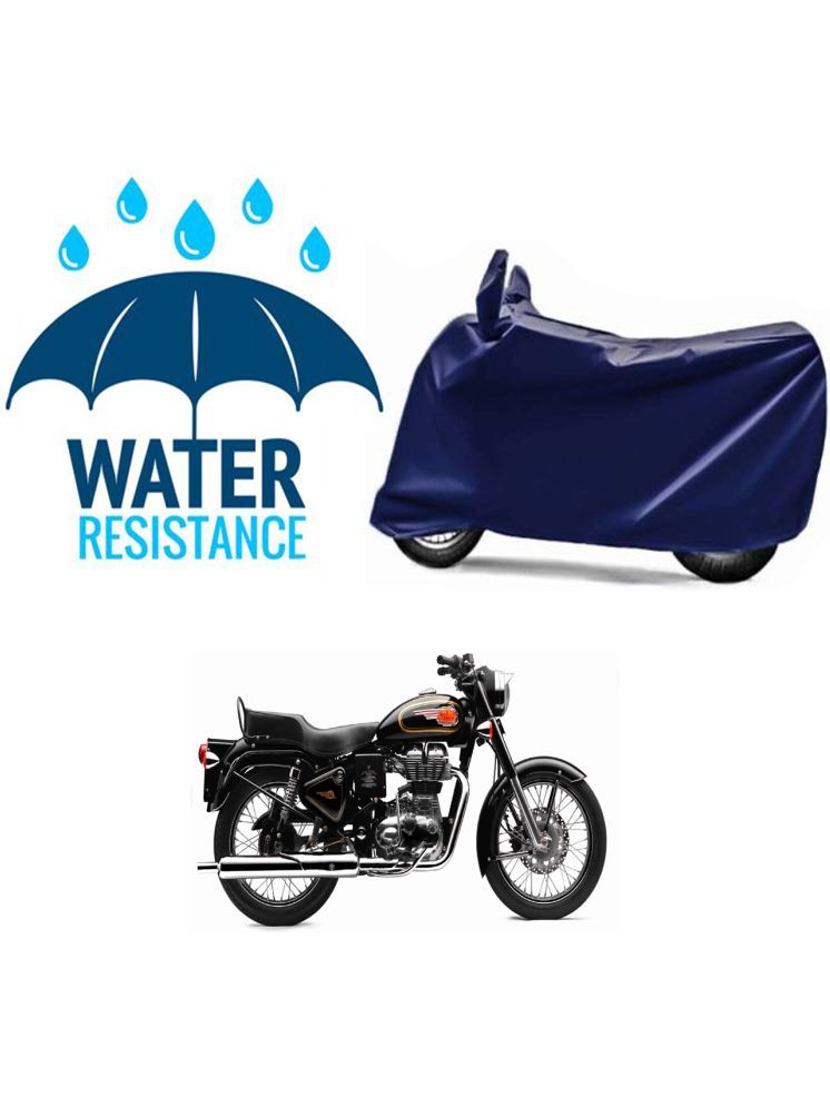     			RONISH Bike Body Cover for Royal Enfield Bullet 350 ( Pack of 1 ) , Blue