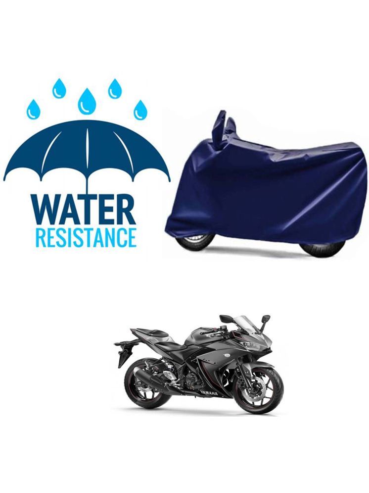     			RONISH Bike Body Cover for Yamaha YZF R3 ( Pack of 1 ) , Blue