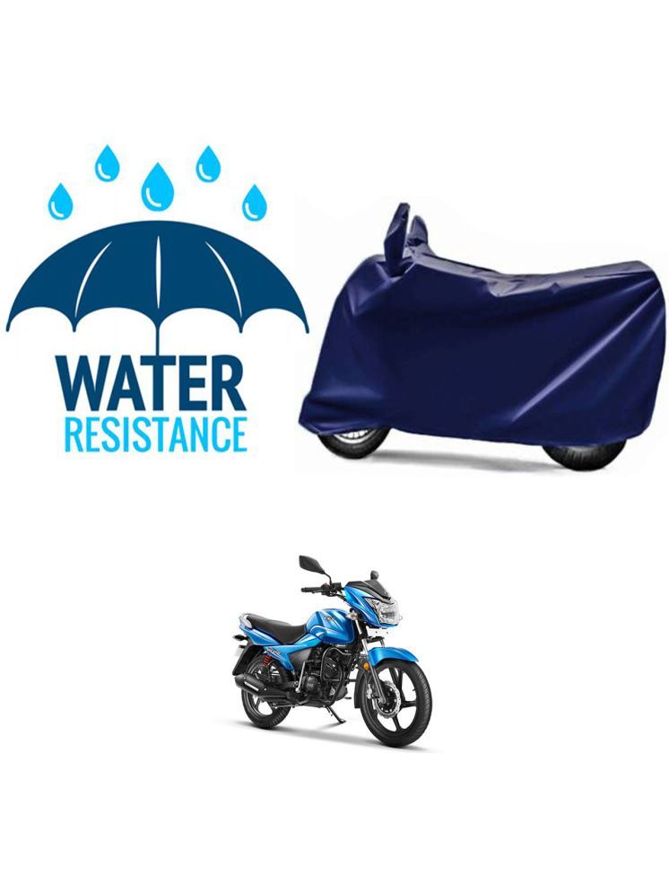     			RONISH Bike Body Cover for TVS Victor ( Pack of 1 ) , Blue