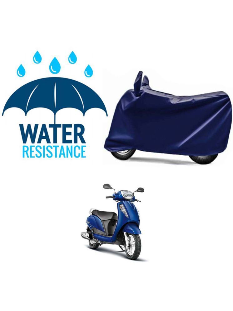     			RONISH Bike Body Cover for Suzuki Access ( Pack of 1 ) , Blue