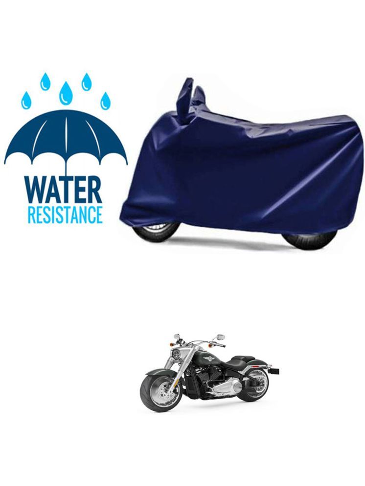     			RONISH Bike Body Cover for Yamaha Fat Boy ( Pack of 1 ) , Blue