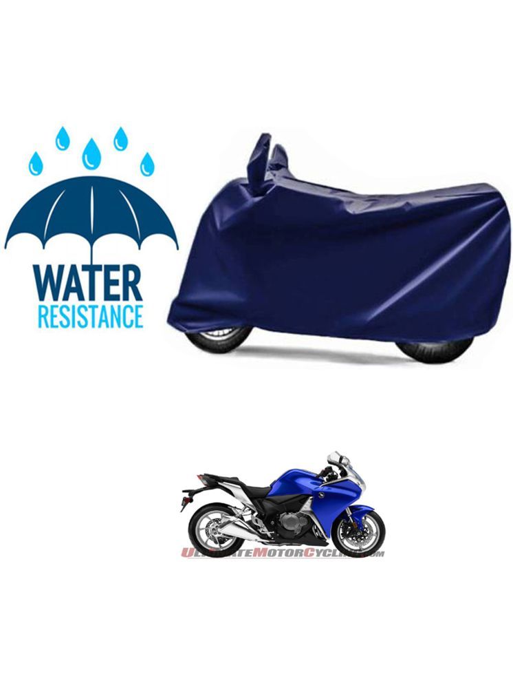     			RONISH Bike Body Cover for Honda VFR 1200F ( Pack of 1 ) , Blue