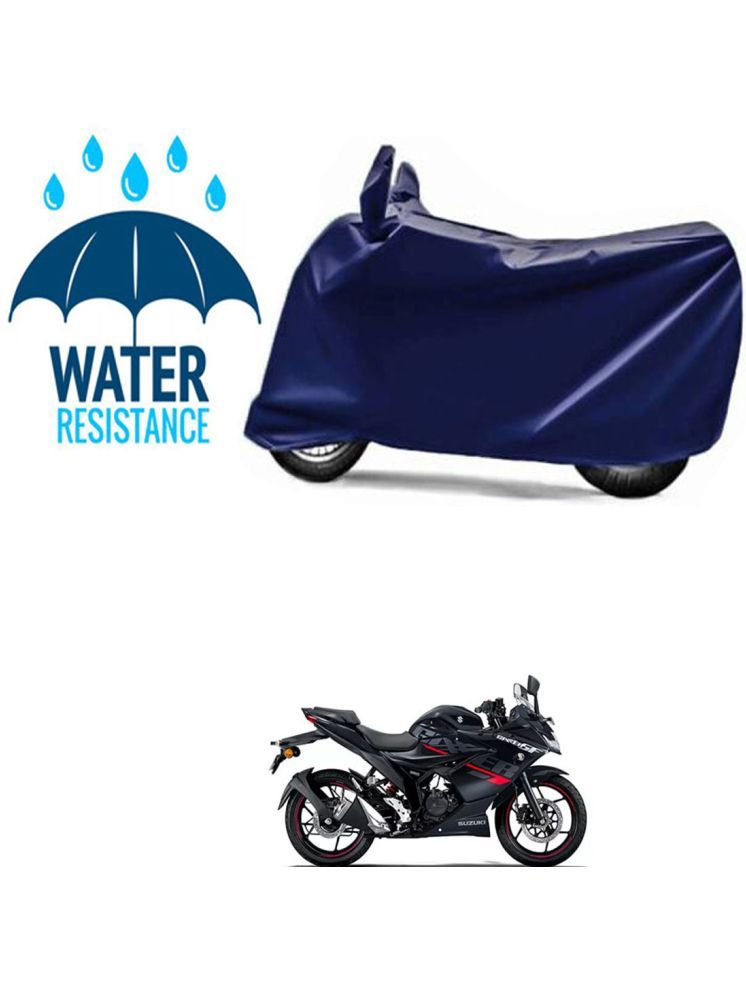     			RONISH Bike Body Cover for Suzuki Gixxer SF Fi ( Pack of 1 ) , Blue