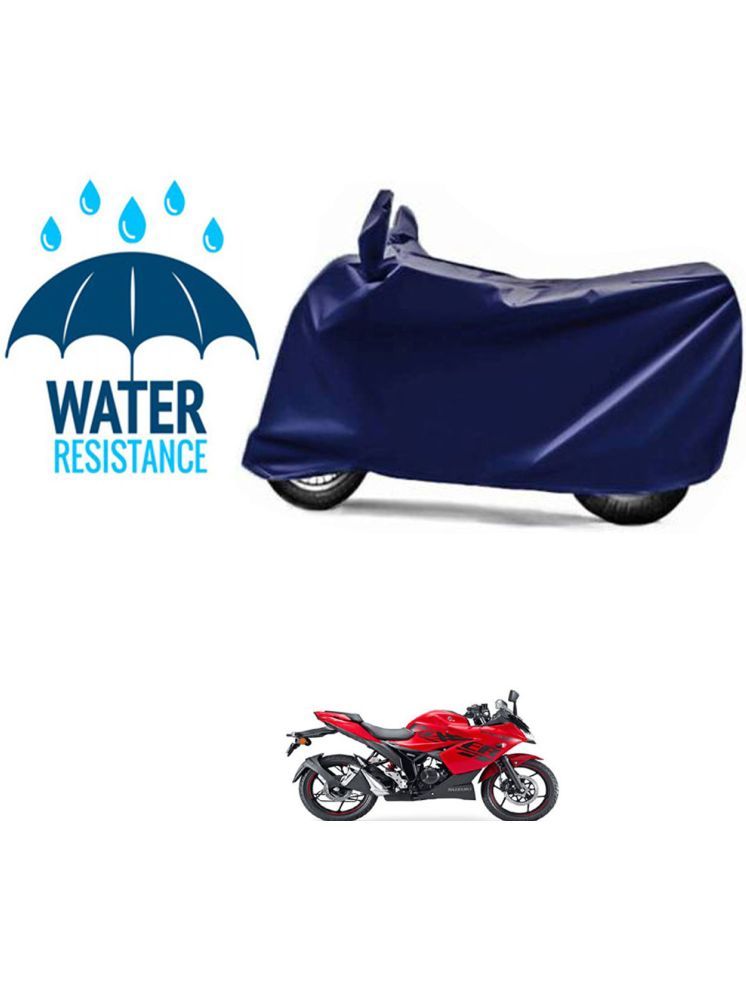     			RONISH Bike Body Cover for Suzuki Gixxer SF Fi ( Pack of 1 ) , Blue