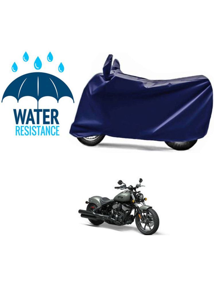     			RONISH Bike Body Cover for Indian Chief Dark Horse ( Pack of 1 ) , Blue