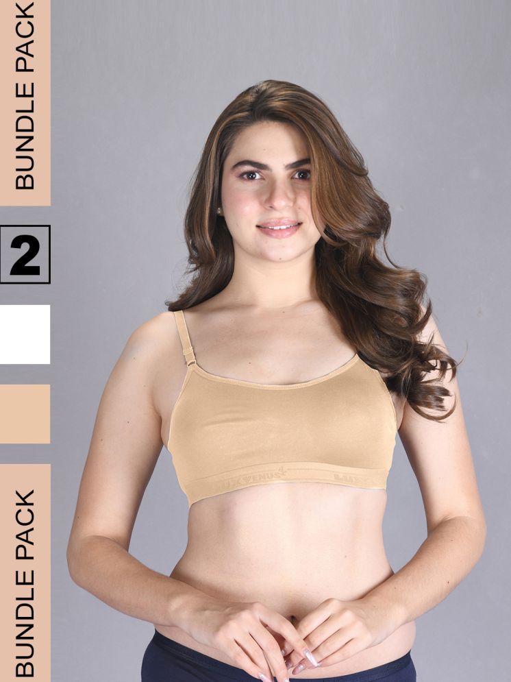     			lux venus Multicolor Cotton Non Padded Women's Everyday Bra ( Pack of 2 )