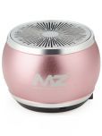 MZ S2 3 W Bluetooth Speaker Bluetooth V 5.0 with SD card Slot Playback Time 6 hrs Pink