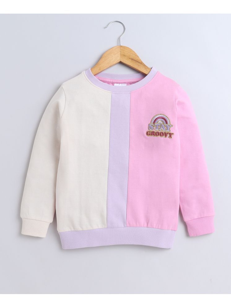     			BUMZEE Multi Girls  Full Sleeves Cotton Sweatshirt Age - 2-3 Years