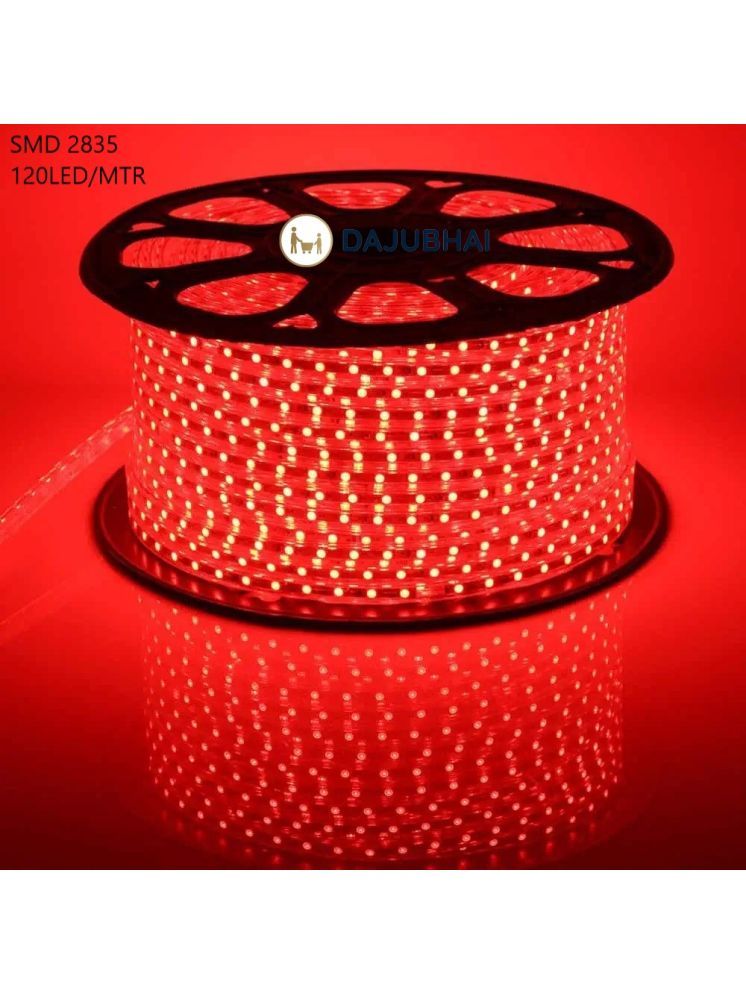     			DAJUBHAI Red 30M LED Rope Light ( Pack of 1 )