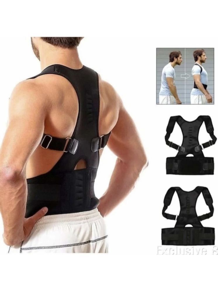     			Fitgo Black Back Support ( Pack of 1 )