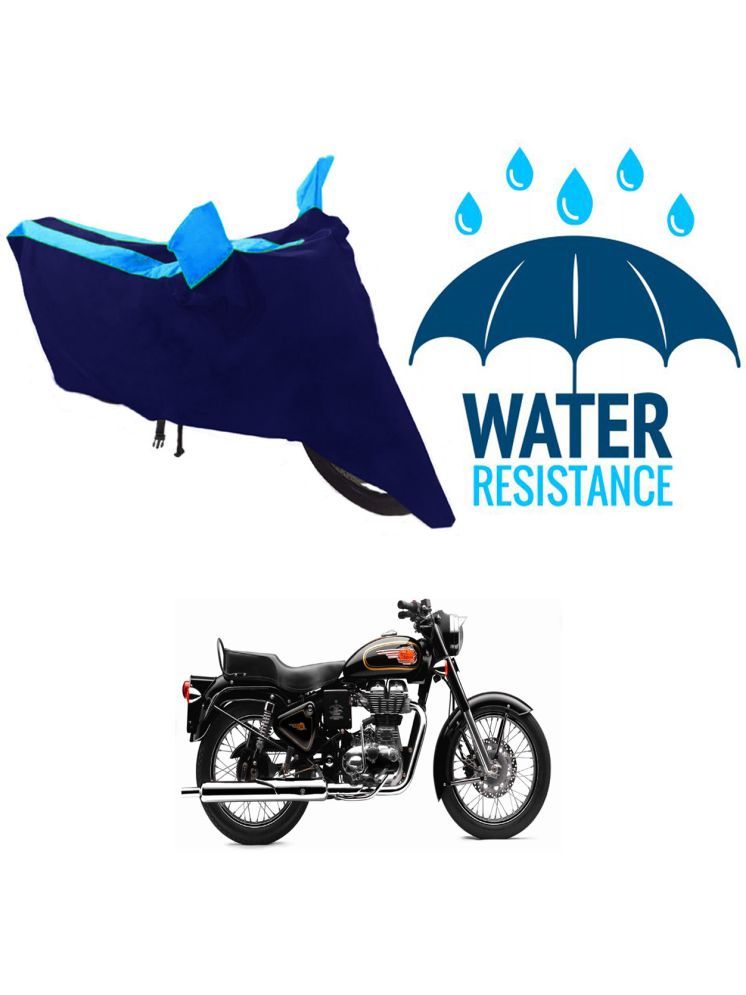     			RONISH Bike Body Cover for Royal Enfield Bullet 350 ( Pack of 1 ) , Blue