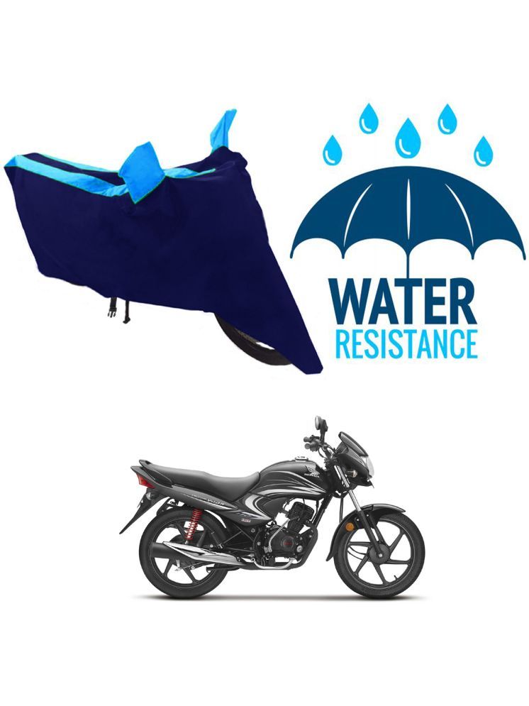     			RONISH Bike Body Cover for Honda Dream Yuga New ( Pack of 1 ) , Blue