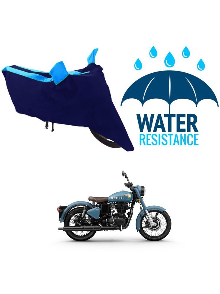     			RONISH Bike Body Cover for Royal Enfield Classic 350 ( Pack of 1 ) , Blue