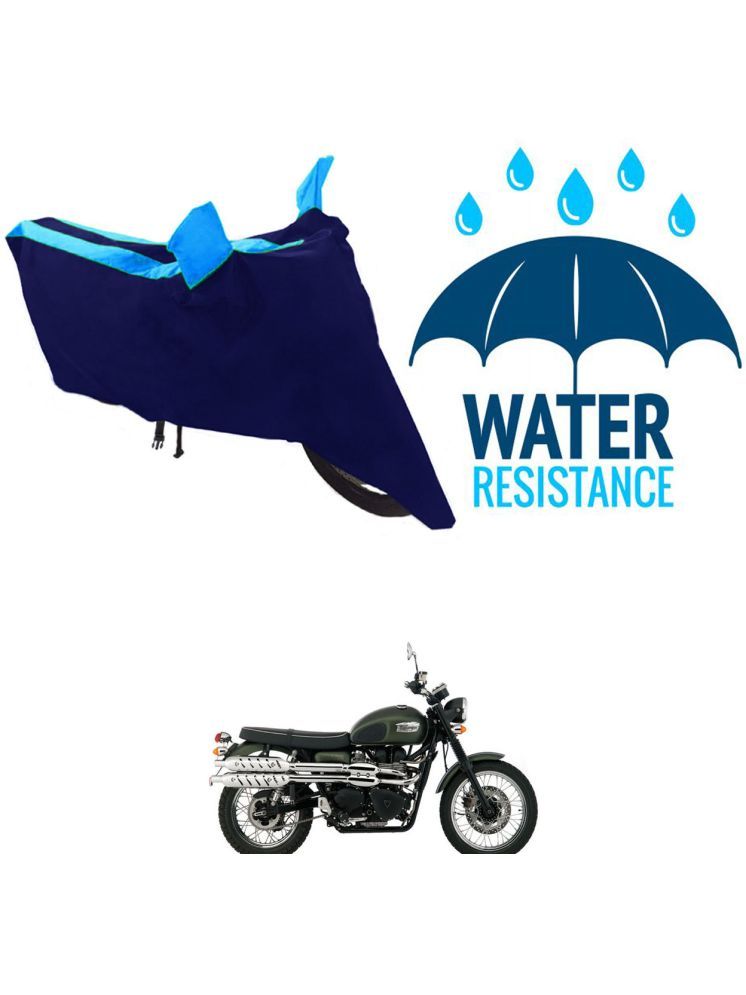     			RONISH Bike Body Cover for Ducati Scrambler ( Pack of 1 ) , Blue