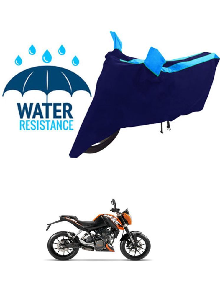     			RONISH Bike Body Cover for KTM Duke 200 ( Pack of 1 ) , Blue