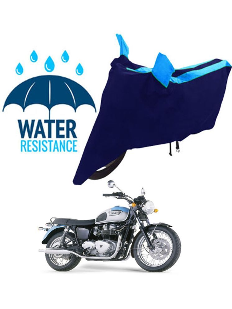     			RONISH Bike Body Cover for Triumph Bonneville T100 ( Pack of 1 ) , Blue