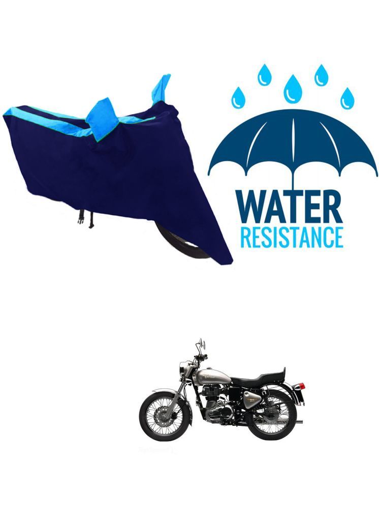     			RONISH Bike Body Cover for Royal Enfield Bullet Electra ( Pack of 1 ) , Blue