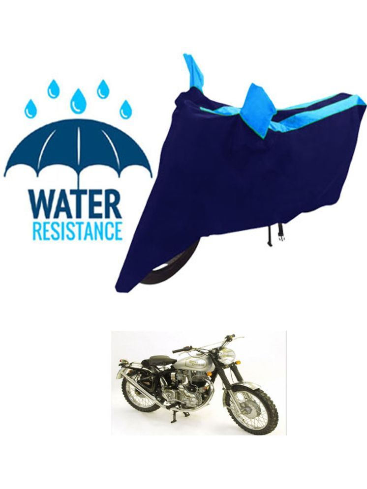     			RONISH Bike Body Cover for Royal Enfield Machismo 500 ( Pack of 1 ) , Blue