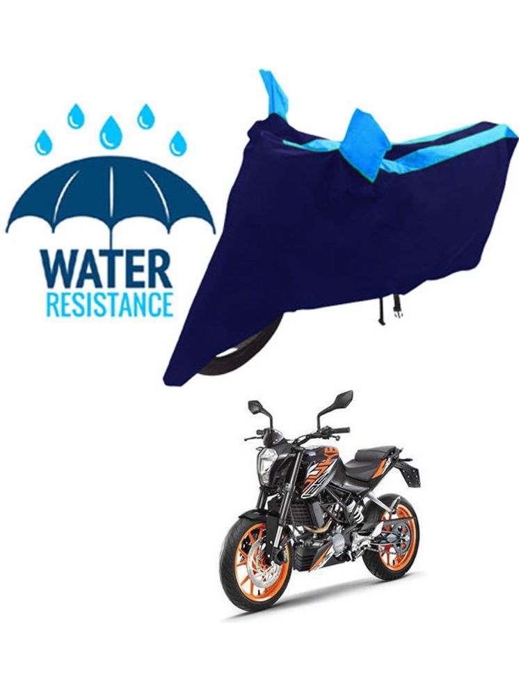     			RONISH Bike Body Cover for KTM Duke 390 ( Pack of 1 ) , Blue