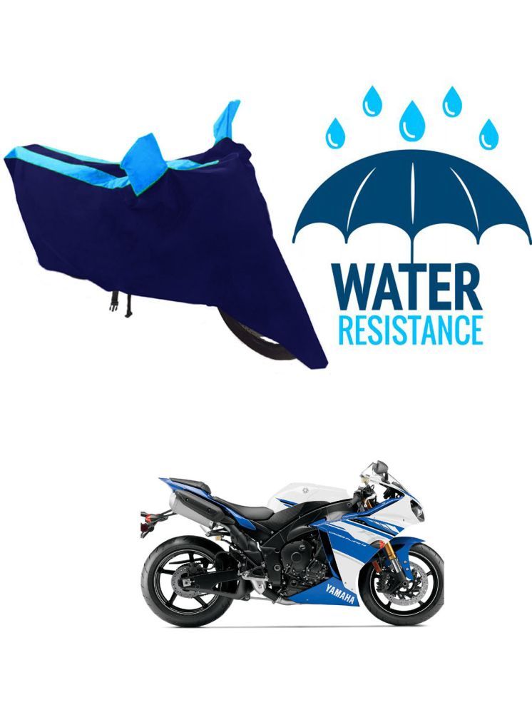     			RONISH Bike Body Cover for Yamaha YZF R1M ( Pack of 1 ) , Blue