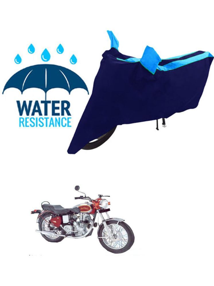     			RONISH Bike Body Cover for Royal Enfield Machismo 500 ( Pack of 1 ) , Blue