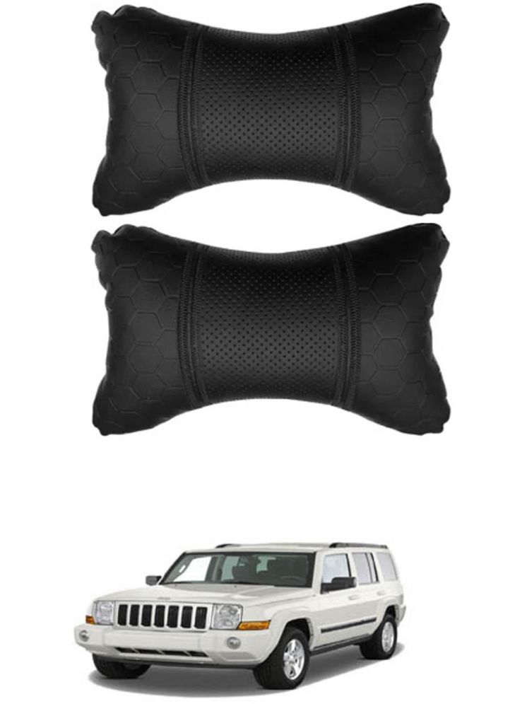     			RONISH Neck Cushions Set of 2 Black