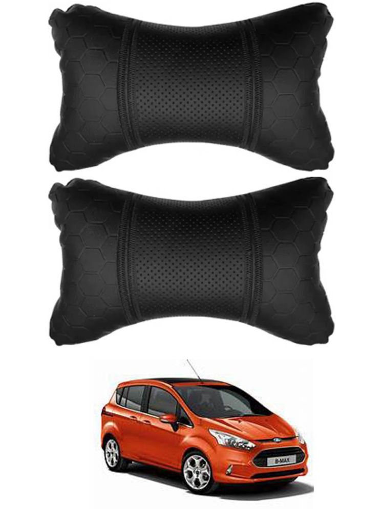     			RONISH Neck Cushions Set of 2 Black