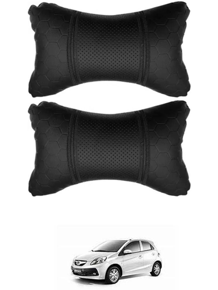     			RONISH Neck Cushions Set of 2 Black