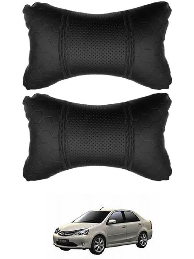     			RONISH Neck Cushions Set of 2 Black