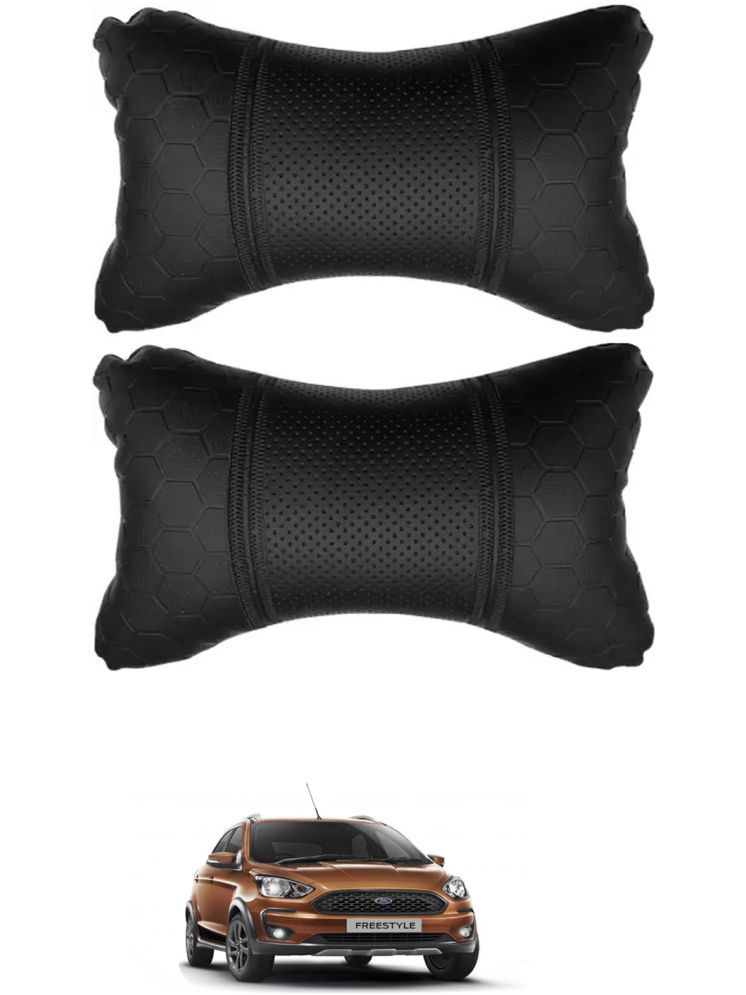     			RONISH Neck Cushions Set of 2 Black