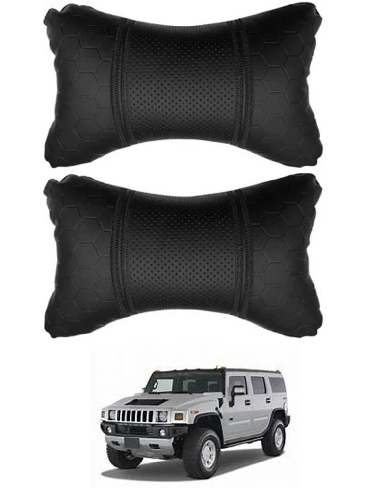     			RONISH Neck Cushions Set of 2 Black