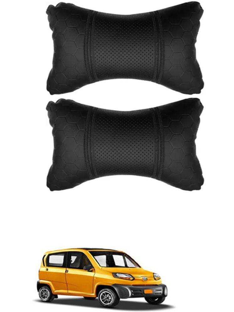     			RONISH Neck Cushions Set of 2 Black