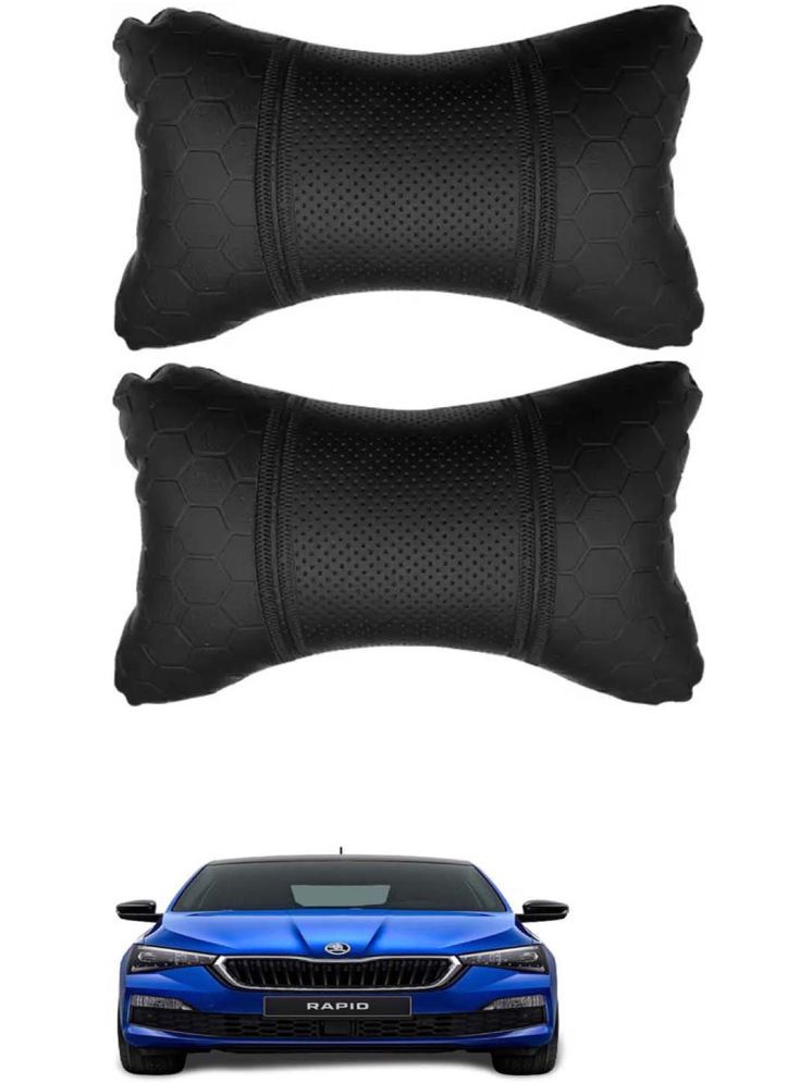     			RONISH Neck Cushions Set of 2 Black