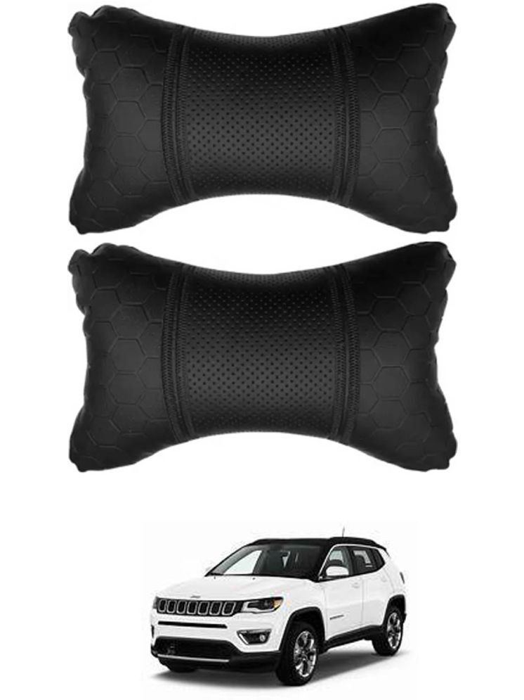     			RONISH Neck Cushions Set of 2 Black