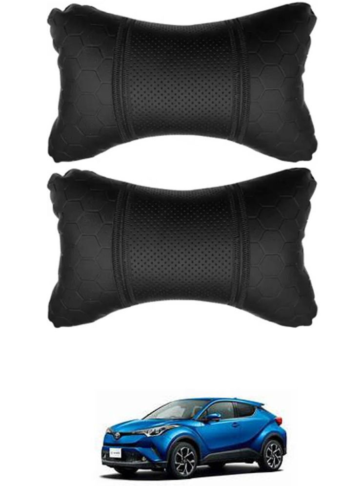     			RONISH Neck Cushions Set of 2 Black