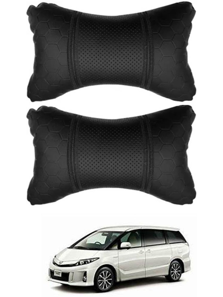     			RONISH Neck Cushions Set of 2 Black