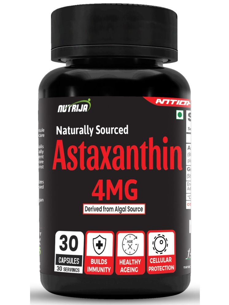     			NUTRIJA Astaxanthin 4mg - 30 no.s Capsule