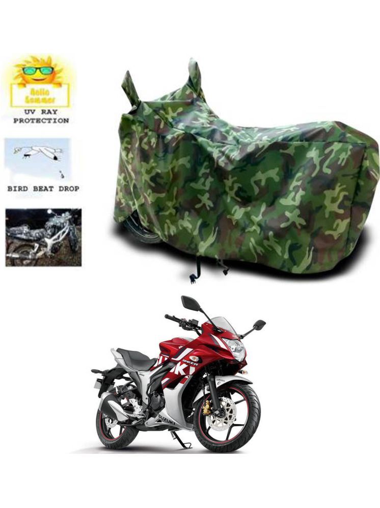     			RONISH Bike Body Cover for Suzuki Gixxer SF ( Pack of 1 ) , Multicolour