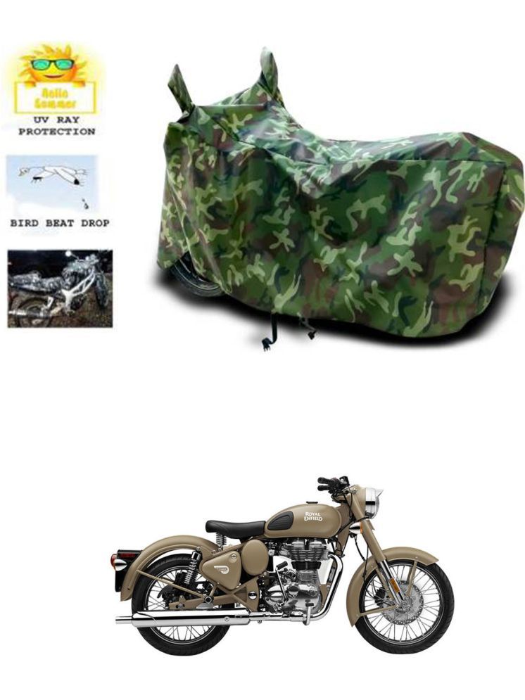     			RONISH Bike Body Cover for Royal Enfield Classic Desert Storm ( Pack of 1 ) , Multicolour