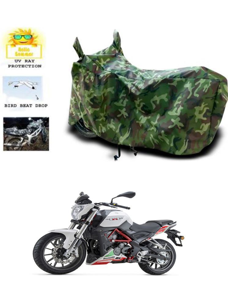     			RONISH Bike Body Cover for DSK Benelli TNT 25 ( Pack of 1 ) , Multicolour