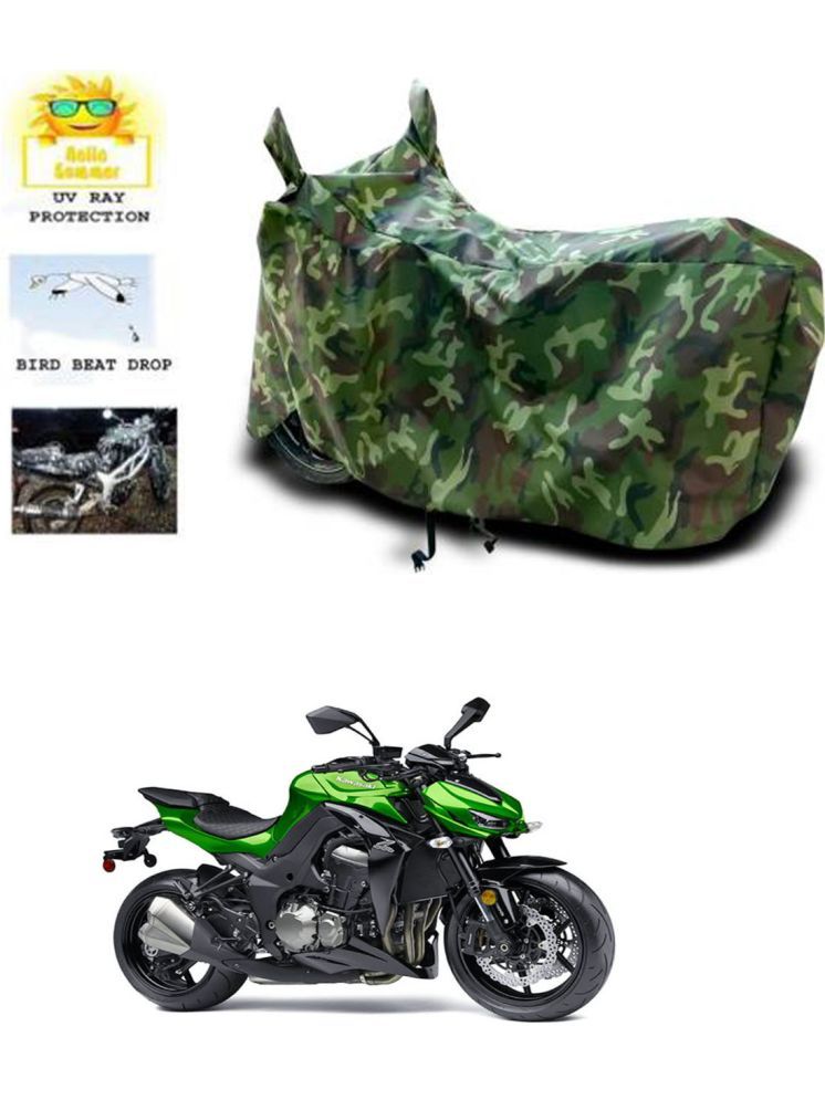     			RONISH Bike Body Cover for Kawasaki Z1000 ( Pack of 1 ) , Multicolour