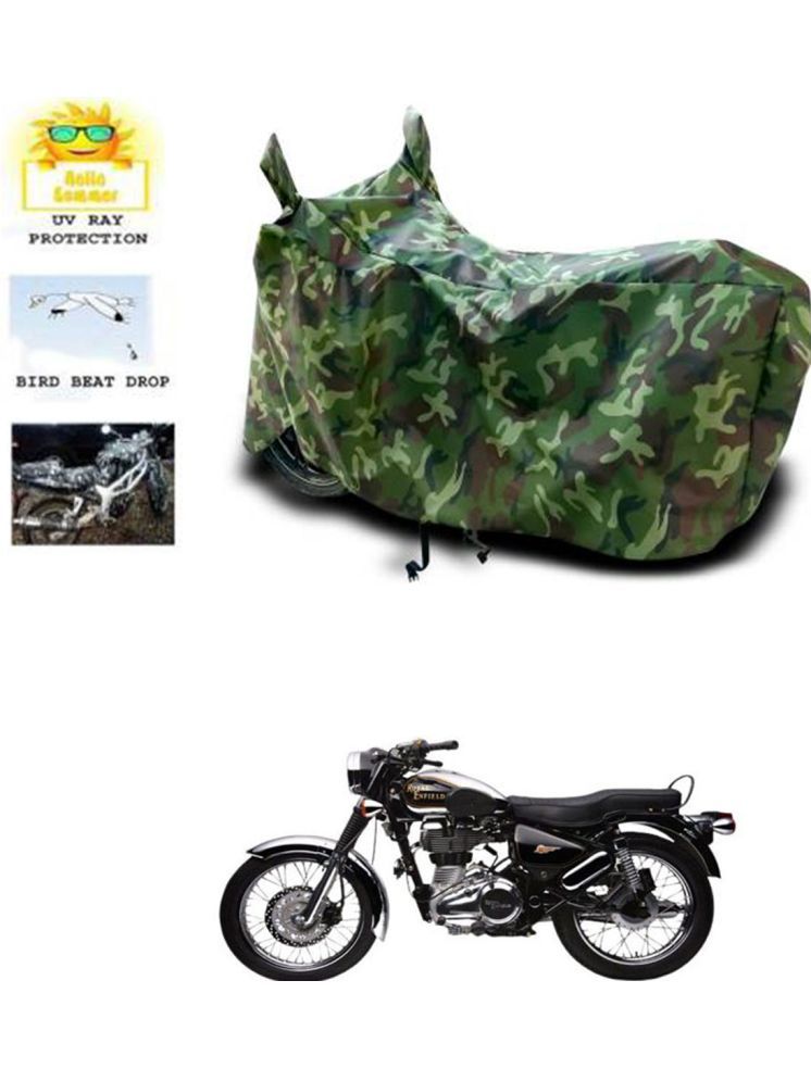     			RONISH Bike Body Cover for Royal Enfield Electra Delux ( Pack of 1 ) , Multicolour